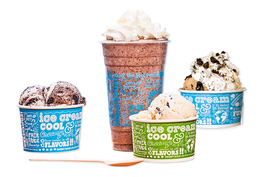 Ben & Jerry’s Ben & Jerry's Burwood Brickworks Ice Cream Shop Menu